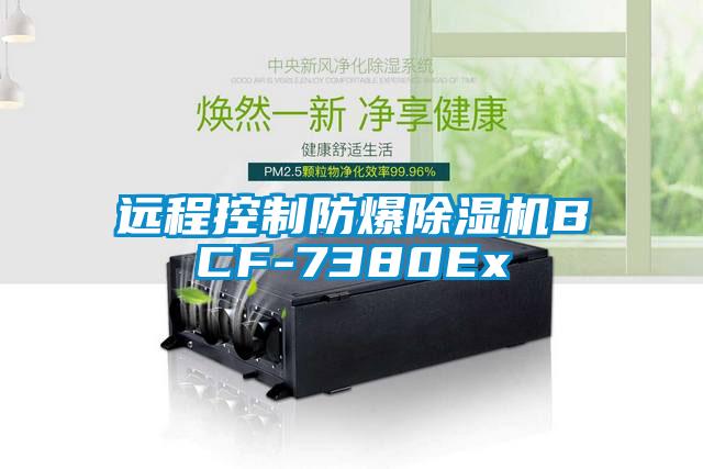 遠(yuǎn)程控制防爆除濕機BCF-7380Ex