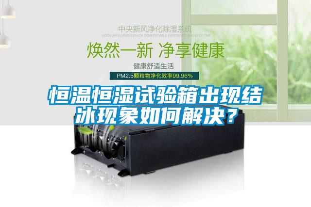 恒溫恒濕試驗(yàn)箱出現(xiàn)結(jié)冰現(xiàn)象如何解決？