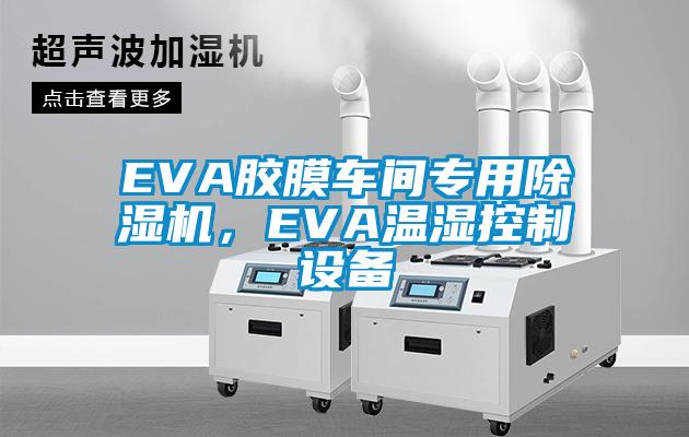 EVA膠膜車間專用除濕機(jī)，EVA溫濕控制設(shè)備