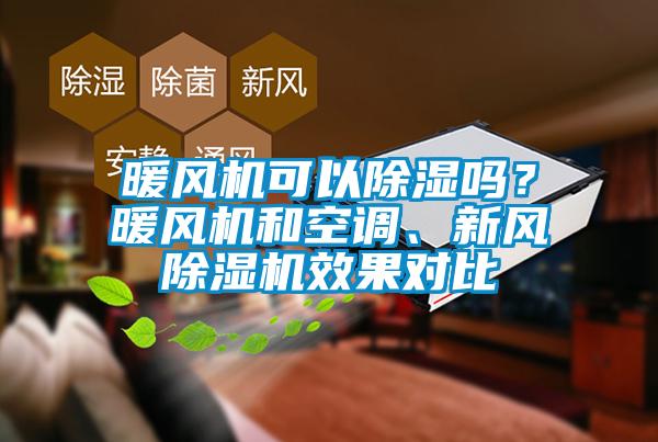 暖風(fēng)機(jī)可以除濕嗎？暖風(fēng)機(jī)和空調(diào)、新風(fēng)除濕機(jī)效果對比