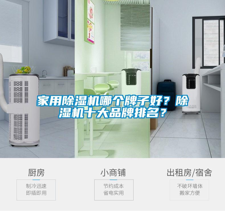 家用除濕機哪個牌子好？除濕機十大品牌排名？
