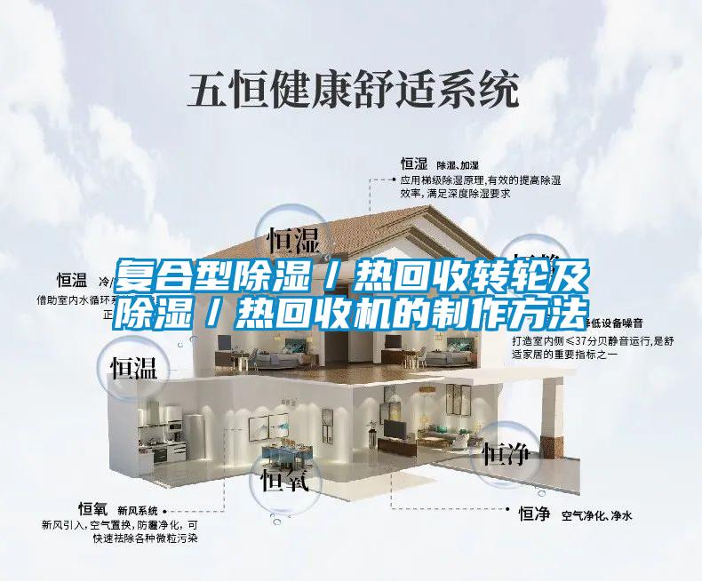 復(fù)合型除濕／熱回收轉(zhuǎn)輪及除濕／熱回收機的制作方法