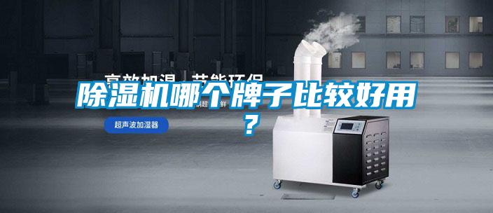 除濕機哪個牌子比較好用？