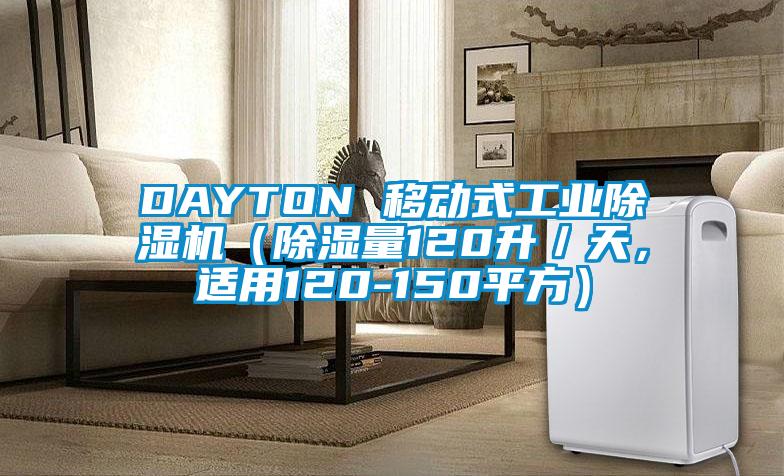 DAYTON 移動(dòng)式工業(yè)除濕機(jī)（除濕量120升／天，適用120-150平方）