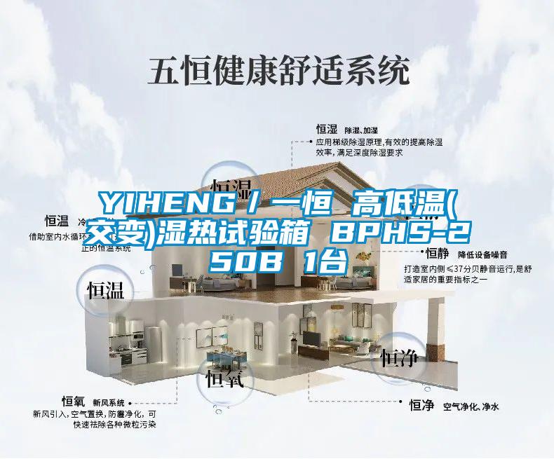 YIHENG／一恒 高低溫(交變)濕熱試驗(yàn)箱 BPHS-250B 1臺