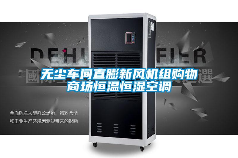 無塵車間直膨新風機組購物商場恒溫恒濕空調(diào)