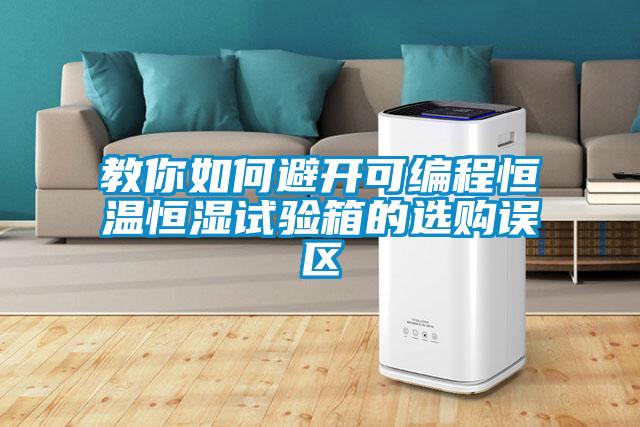 教你如何避開可編程恒溫恒濕試驗(yàn)箱的選購誤區(qū)