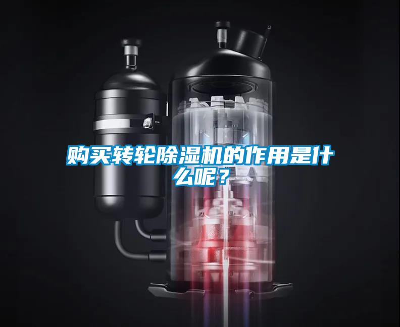 購買轉(zhuǎn)輪除濕機(jī)的作用是什么呢？