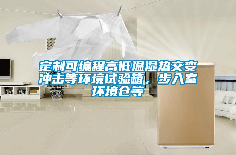 定制可編程高低溫濕熱交變沖擊等環(huán)境試驗(yàn)箱，步入室環(huán)境倉等