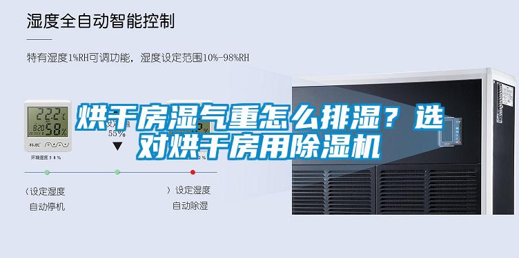 烘干房濕氣重怎么排濕？選對烘干房用除濕機