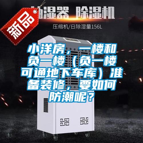 小洋房，一樓和負(fù)一樓（負(fù)一樓可通地下車庫(kù)）準(zhǔn)備裝修，要如何防潮呢？