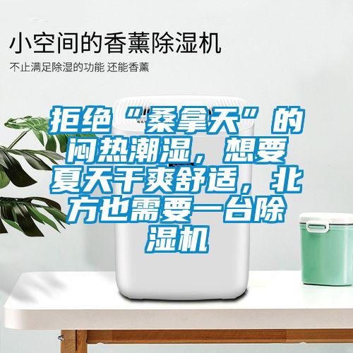 拒絕“桑拿天”的悶熱潮濕，想要夏天干爽舒適，北方也需要一臺除濕機