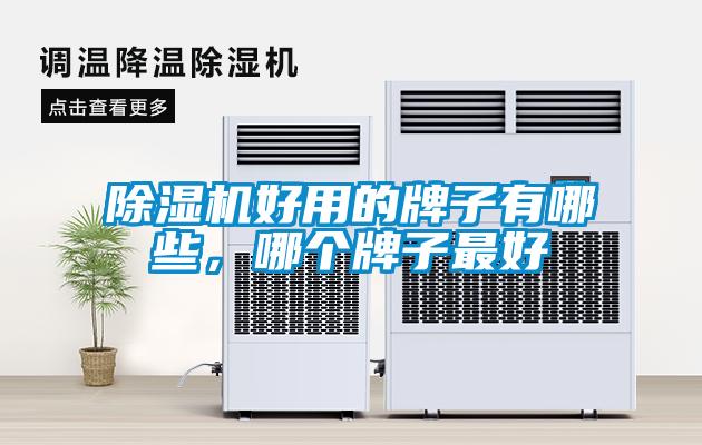 除濕機(jī)好用的牌子有哪些，哪個(gè)牌子最好