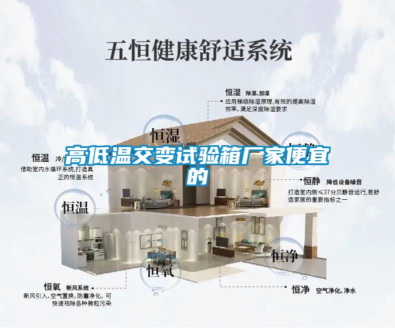 高低溫交變?cè)囼?yàn)箱廠家便宜的