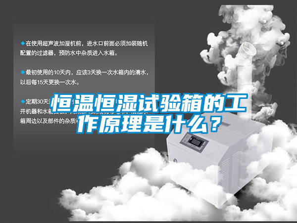 恒溫恒濕試驗箱的工作原理是什么？
