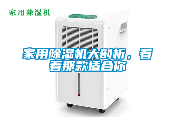 家用除濕機(jī)大剖析，看看那款適合你