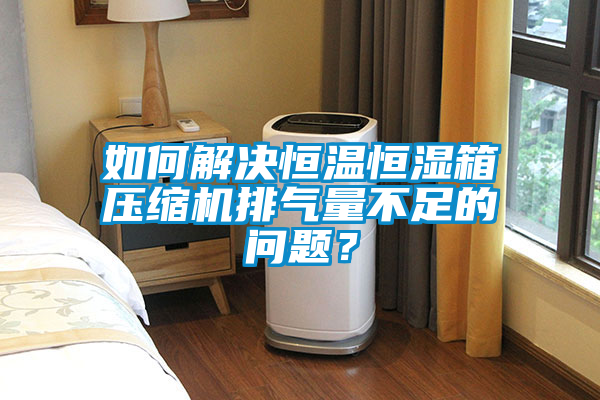如何解決恒溫恒濕箱壓縮機(jī)排氣量不足的問題？