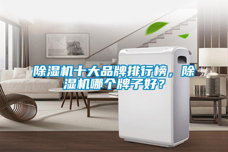 除濕機十大品牌排行榜，除濕機哪個牌子好？