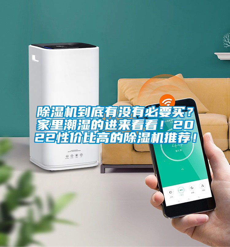 除濕機(jī)到底有沒(méi)有必要買？家里潮濕的進(jìn)來(lái)看看！2022性價(jià)比高的除濕機(jī)推薦！
