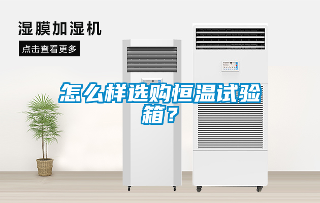 怎么樣選購恒溫試驗箱？