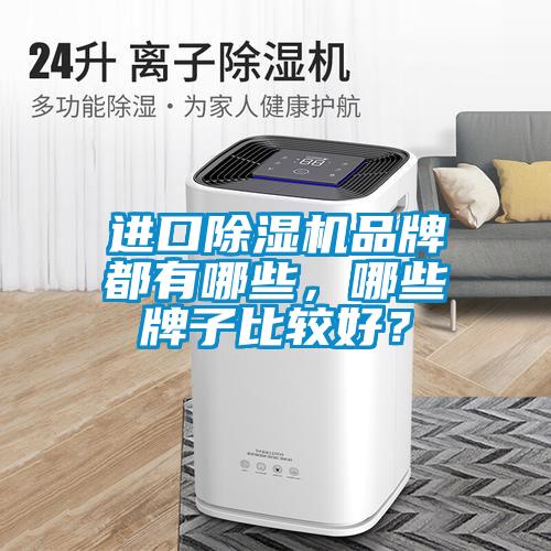 進口除濕機品牌都有哪些，哪些牌子比較好？