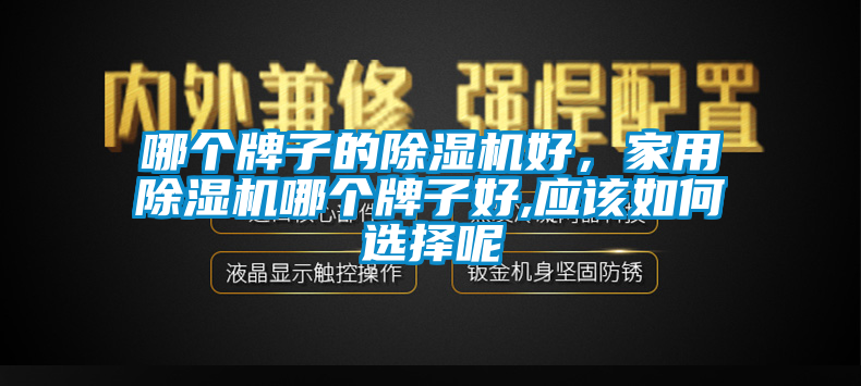 哪個(gè)牌子的除濕機(jī)好，家用除濕機(jī)哪個(gè)牌子好,應(yīng)該如何選擇呢