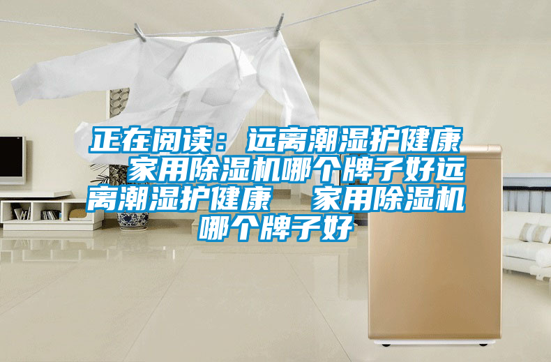 正在閱讀：遠(yuǎn)離潮濕護(hù)健康  家用除濕機(jī)哪個牌子好遠(yuǎn)離潮濕護(hù)健康  家用除濕機(jī)哪個牌子好