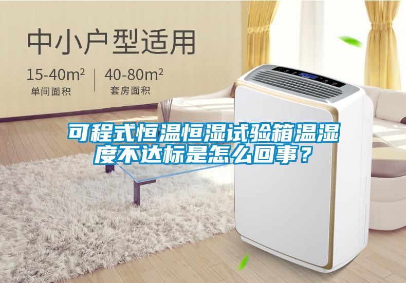 可程式恒溫恒濕試驗(yàn)箱溫濕度不達(dá)標(biāo)是怎么回事？