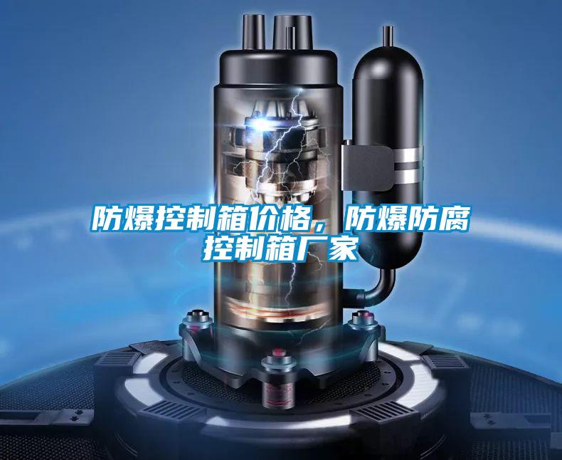 防爆控制箱價格，防爆防腐控制箱廠家