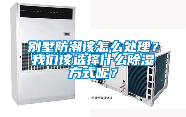 別墅防潮該怎么處理？我們該選擇什么除濕方式呢？