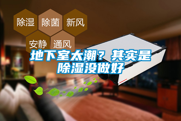 地下室太潮？其實(shí)是除濕沒做好