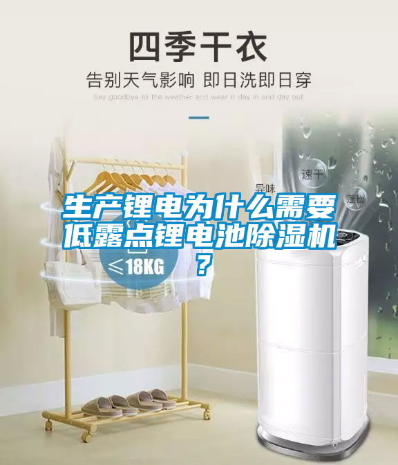 生產(chǎn)鋰電為什么需要低露點鋰電池除濕機？