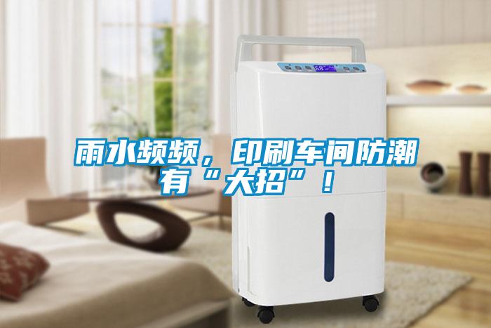 雨水頻頻，印刷車間防潮有“大招”！