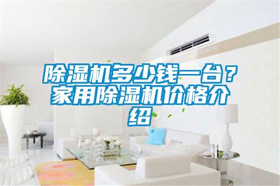 除濕機(jī)多少錢一臺(tái)？家用除濕機(jī)價(jià)格介紹
