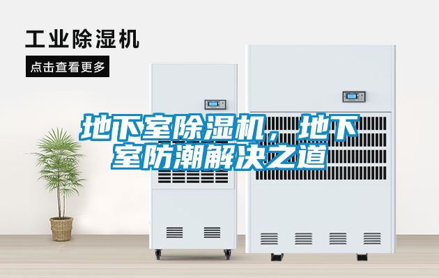 地下室除濕機，地下室防潮解決之道