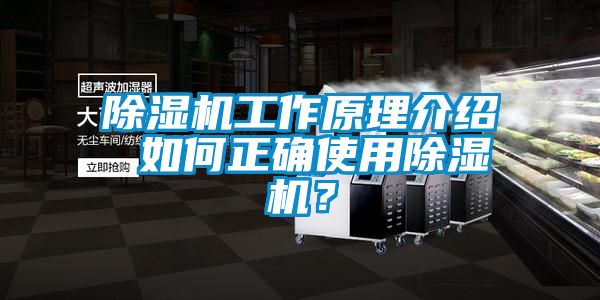 除濕機工作原理介紹 如何正確使用除濕機？