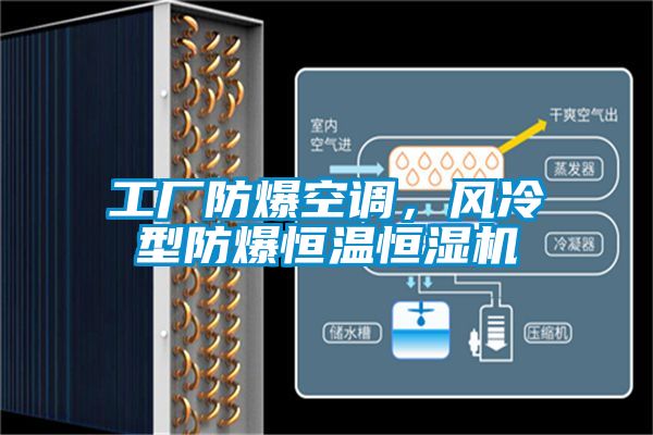 工廠防爆空調(diào)，風(fēng)冷型防爆恒溫恒濕機(jī)
