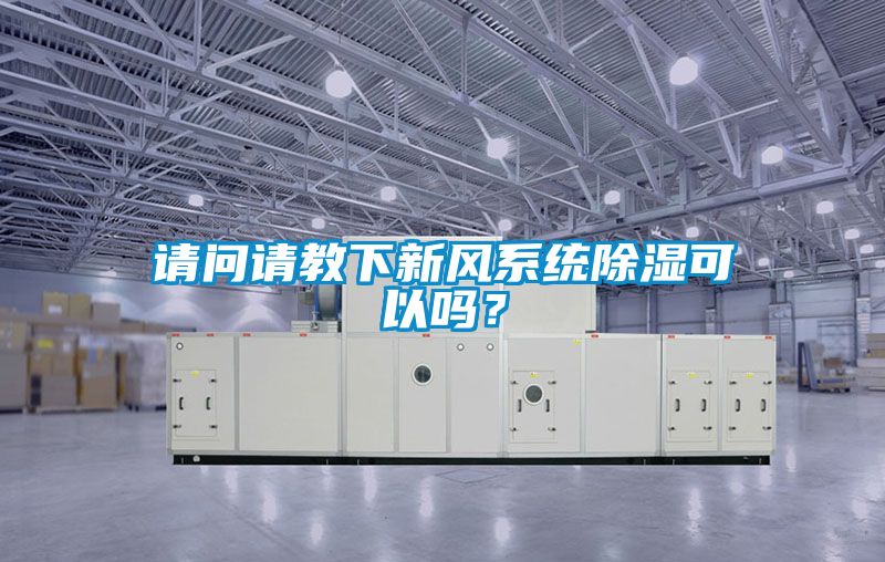 請問請教下新風(fēng)系統(tǒng)除濕可以嗎？