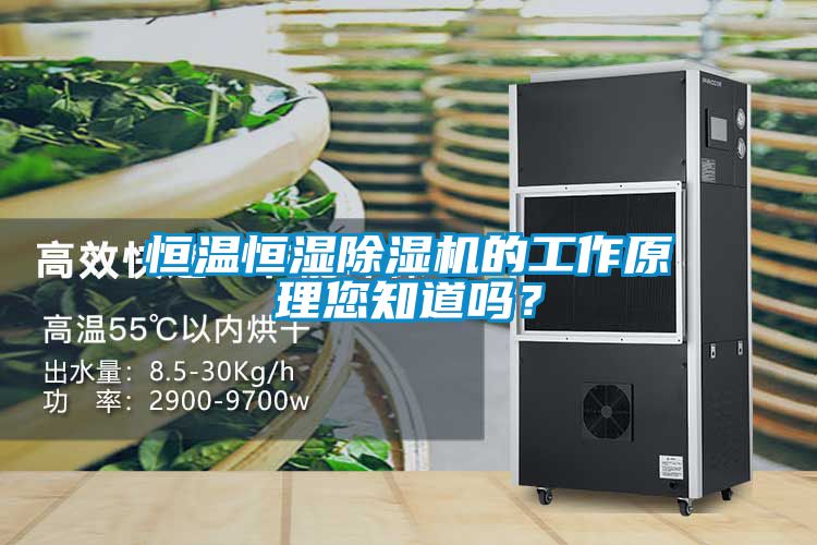 恒溫恒濕除濕機(jī)的工作原理您知道嗎？