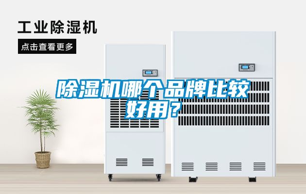 除濕機哪個品牌比較好用？