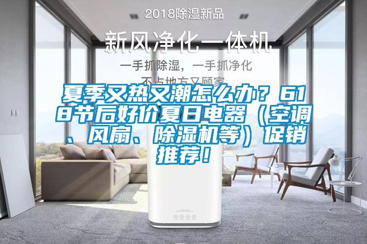 夏季又熱又潮怎么辦？618節(jié)后好價(jià)夏日電器（空調(diào)、風(fēng)扇、除濕機(jī)等）促銷(xiāo)推薦！