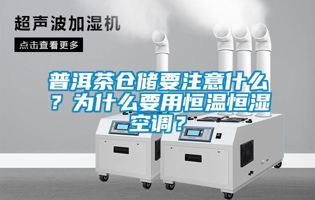 普洱茶倉(cāng)儲(chǔ)要注意什么？為什么要用恒溫恒濕空調(diào)？