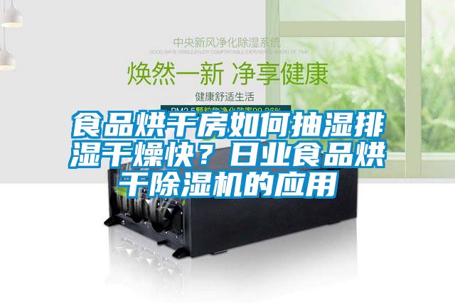 食品烘干房如何抽濕排濕干燥快？日業(yè)食品烘干除濕機的應用