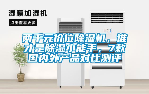 兩千元價(jià)位除濕機(jī)，誰才是除濕小能手，7款國(guó)內(nèi)外產(chǎn)品對(duì)比測(cè)評(píng)