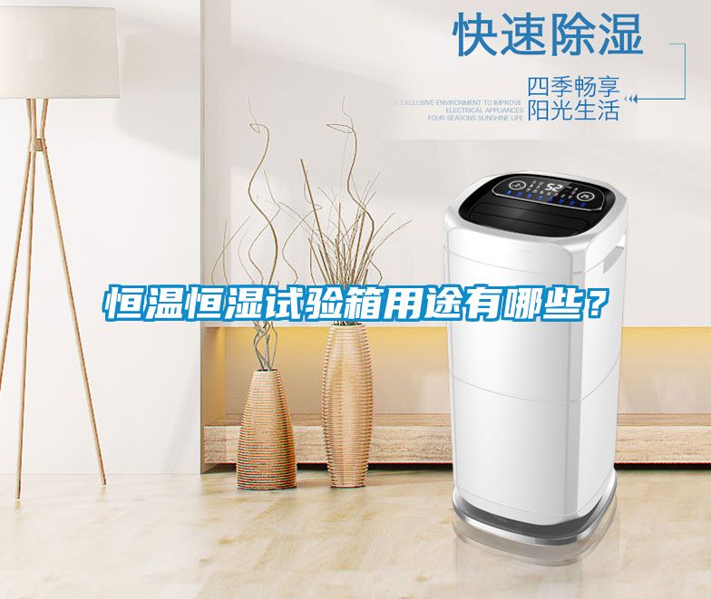 恒溫恒濕試驗(yàn)箱用途有哪些？