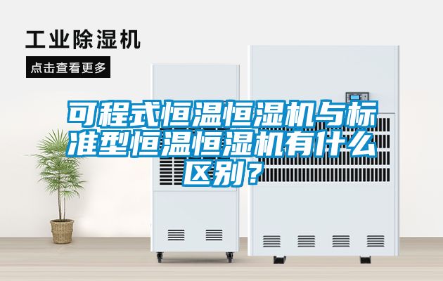 可程式恒溫恒濕機與標準型恒溫恒濕機有什么區(qū)別？