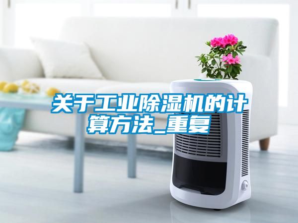 關(guān)于工業(yè)除濕機(jī)的計算方法_重復(fù)