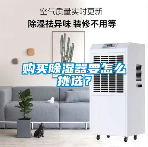 購買除濕器要怎么挑選？