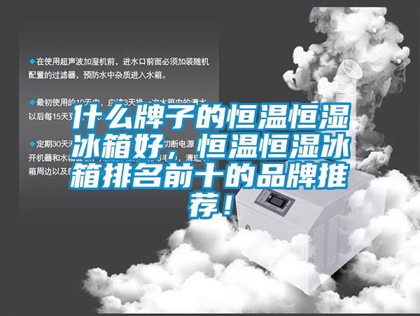 什么牌子的恒溫恒濕冰箱好，恒溫恒濕冰箱排名前十的品牌推薦！