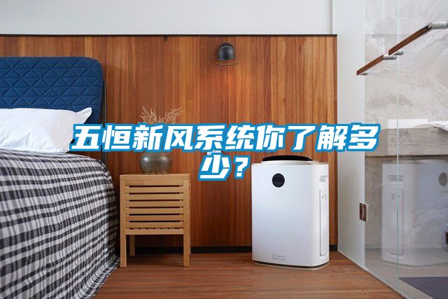 五恒新風(fēng)系統(tǒng)你了解多少？